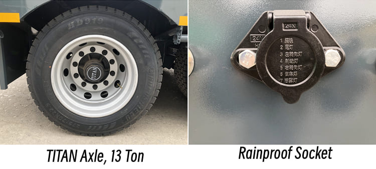 New 4 Axle Low Bed Trailer Price | 100 Ton Low Bed Trailer Manufacturers in Mozambique