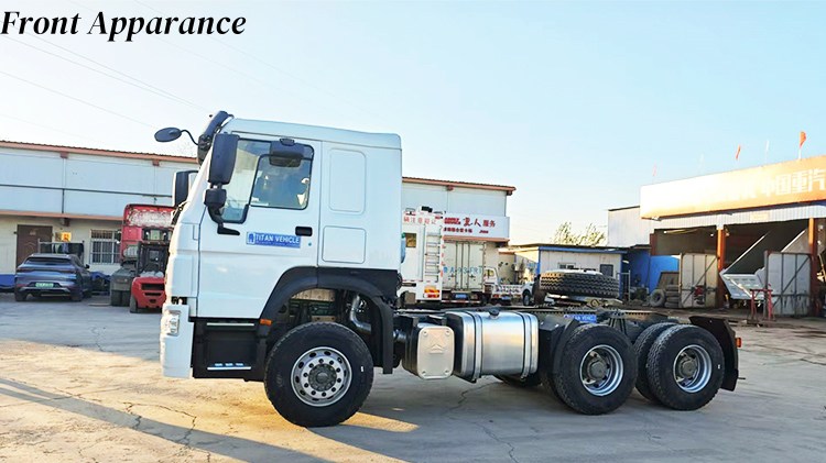 380 HP Used Howo Tractor Truck in Mozambique